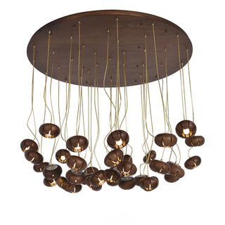Zasorir Suspension Sculpturale en Marbre Cluster