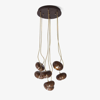 Zasorir Suspension Sculpturale en Marbre Cluster