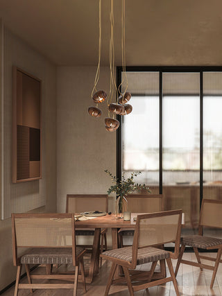Zasorir Suspension Sculpturale en Marbre Cluster