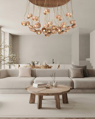 Zasorir Suspension Sculpturale en Marbre Cluster