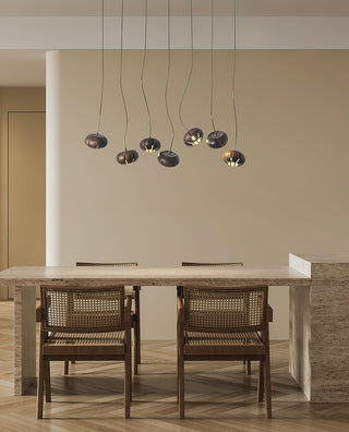 Zasorir Suspension Sculpturale en Marbre Cluster