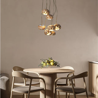 Zasorir Suspension Sculpturale en Marbre Cluster