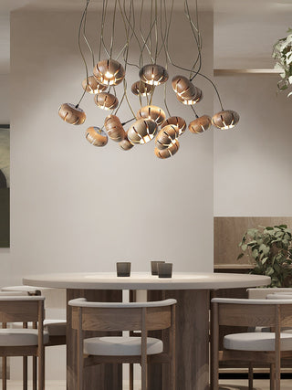 Zasorir Suspension Sculpturale en Marbre Cluster