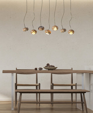 Zasorir Suspension Sculpturale en Marbre Cluster