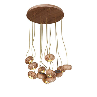 Zasorir Suspension Sculpturale en Marbre Cluster