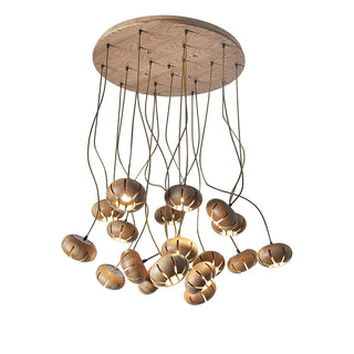Zasorir Suspension Sculpturale en Marbre Cluster