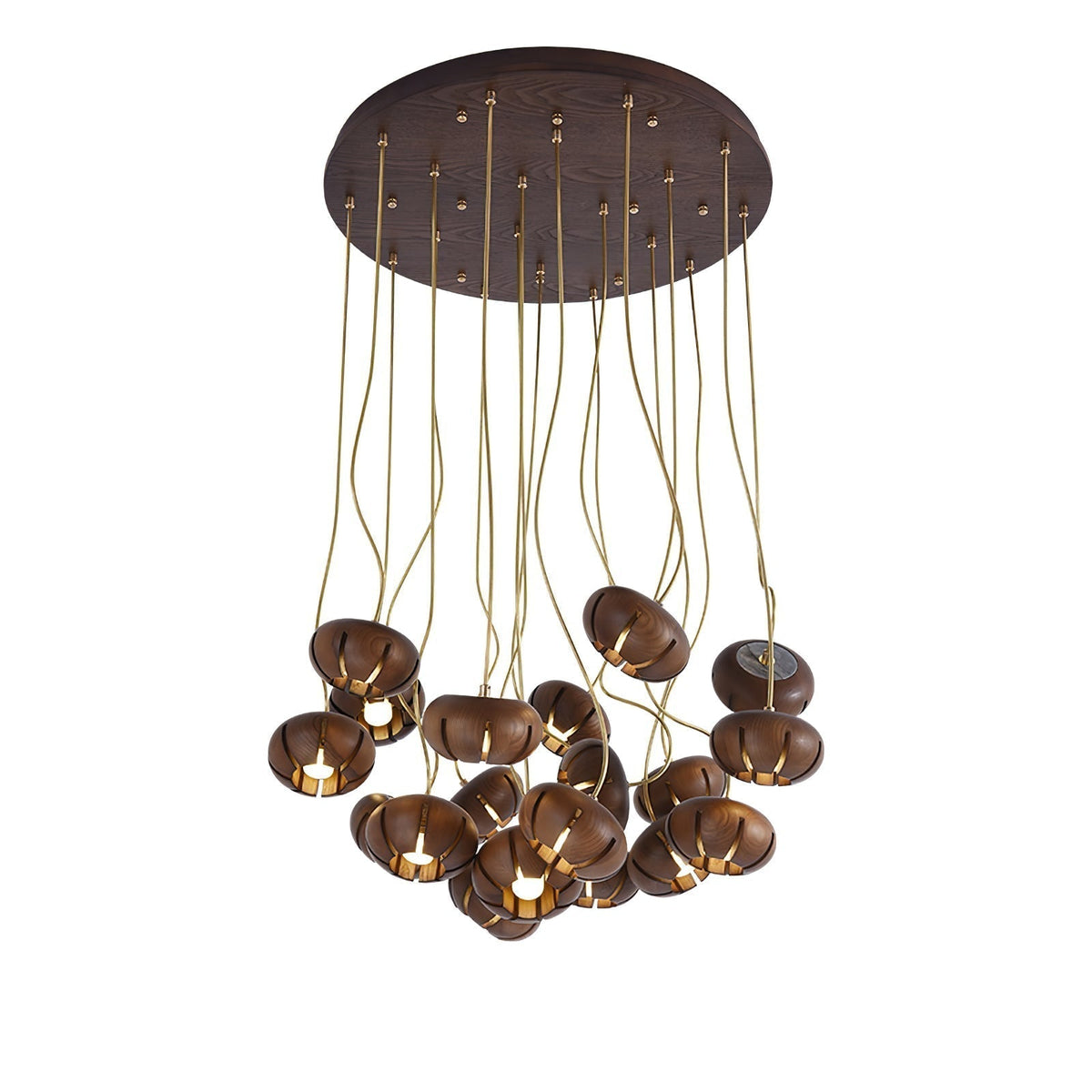 Zasorir Suspension Sculpturale en Marbre Cluster