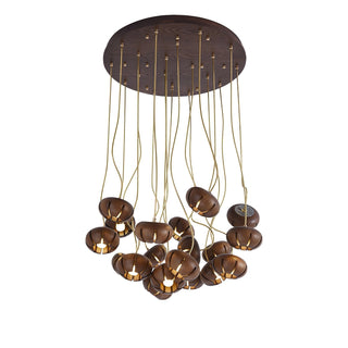 Zasorir Suspension Sculpturale en Marbre Cluster