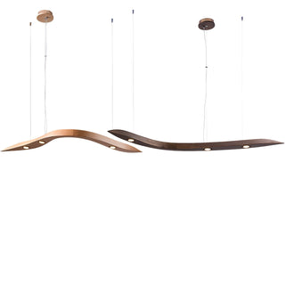 Flow Suspension Minimaliste en Bois