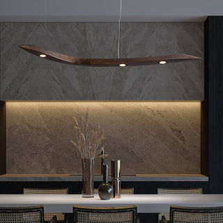 Flow Suspension Minimaliste en Bois