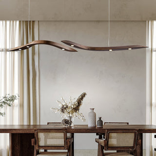 Flow Suspension Minimaliste en Bois
