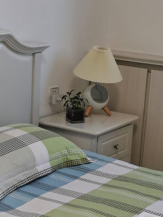Hazelle Lampe de Table en Tissu Moderne