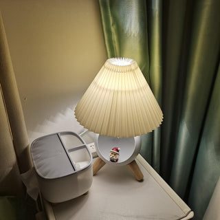 Hazelle Lampe de Table en Tissu Moderne