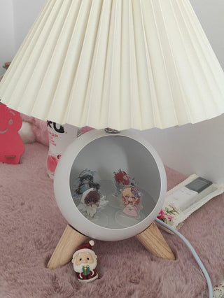 Hazelle Lampe de Table en Tissu Moderne