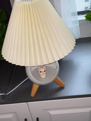 Hazelle Lampe de Table en Tissu Moderne