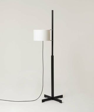 Jex Lampadaire en Bois Et Tissu