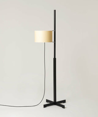 Jex Lampadaire en Bois Et Tissu