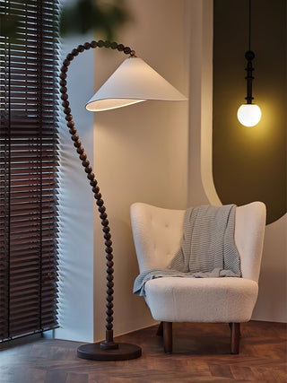 Nadia Lampadaire en Bois Moderne
