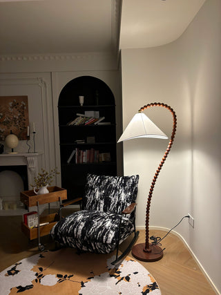 Nadia Lampadaire en Bois Moderne