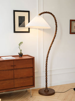 Nadia Lampadaire en Bois Moderne
