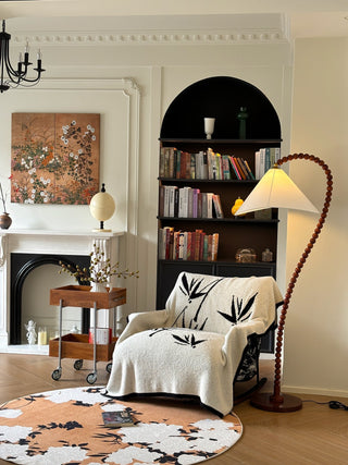 Nadia Lampadaire en Bois Moderne