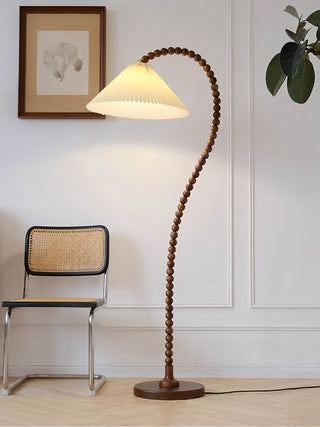 Nadia Lampadaire en Bois Moderne