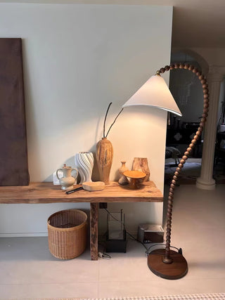 Nadia Lampadaire en Bois Moderne