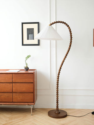 Nadia Lampadaire en Bois Moderne