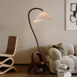 Nadia Lampadaire en Bois Moderne
