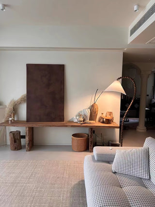 Nadia Lampadaire en Bois Moderne