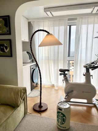 Nadia Lampadaire en Bois Moderne