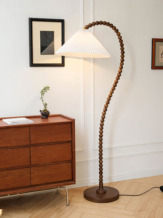 Nadia Lampadaire en Bois Moderne