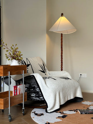 Nadia Lampadaire en Bois Moderne