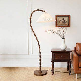 Nadia Lampadaire en Bois Moderne
