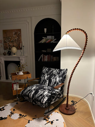Nadia Lampadaire en Bois Moderne
