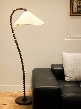Nadia Lampadaire en Bois Moderne