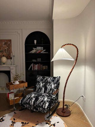 Nadia Lampadaire en Bois Moderne