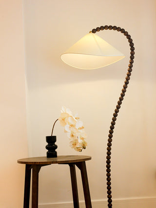 Nadia Lampadaire en Bois Moderne
