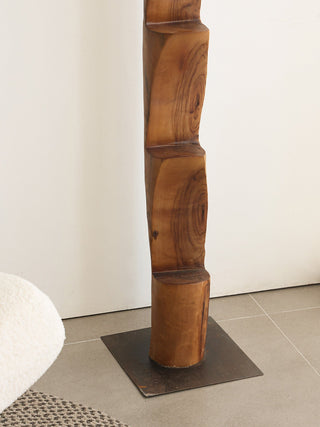 Wooden Branch Candle Tower-Neutral Decor