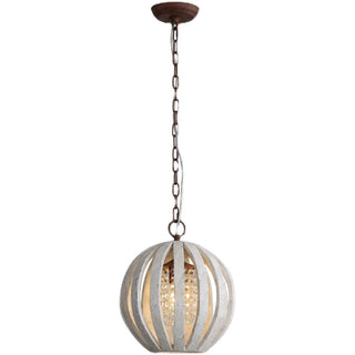 Sylaette Suspension en Bois Globe