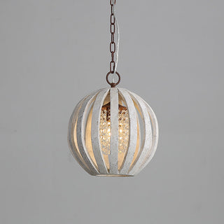 Sylaette Suspension en Bois Globe