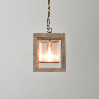 Sylaette Suspension en Bois Globe