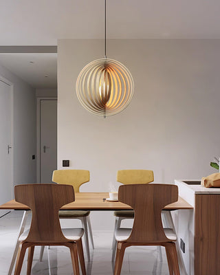 Spira Suspension en Bois Organique-Luire