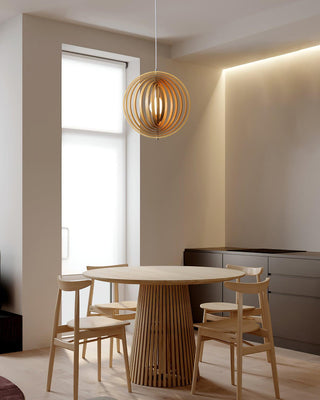 Spira Suspension en Bois Organique-Luire
