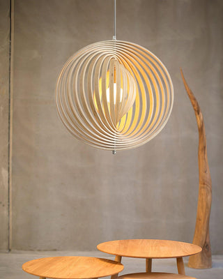 Spira Suspension en Bois Organique-Luire