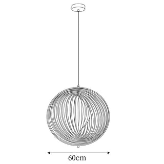 Spira Suspension en Bois Organique-Luire