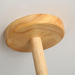 Lustra Lustre Globe en Bois Rétro