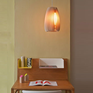 Vovene Élégance Unique Sphère Bois Suspension