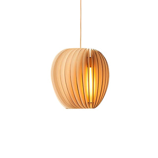 Vovene Élégance Unique Sphère Bois Suspension