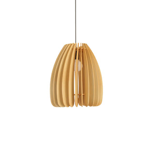 Vovene Élégance Unique Sphère Bois Suspension